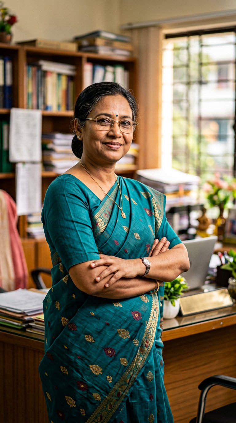 প্রধান শিক্ষক অধ্যাপক ফারহানা আহমেদ